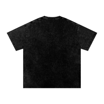 THE ALIEN V2- Snow Washed Oversized Cotton T-Shirt